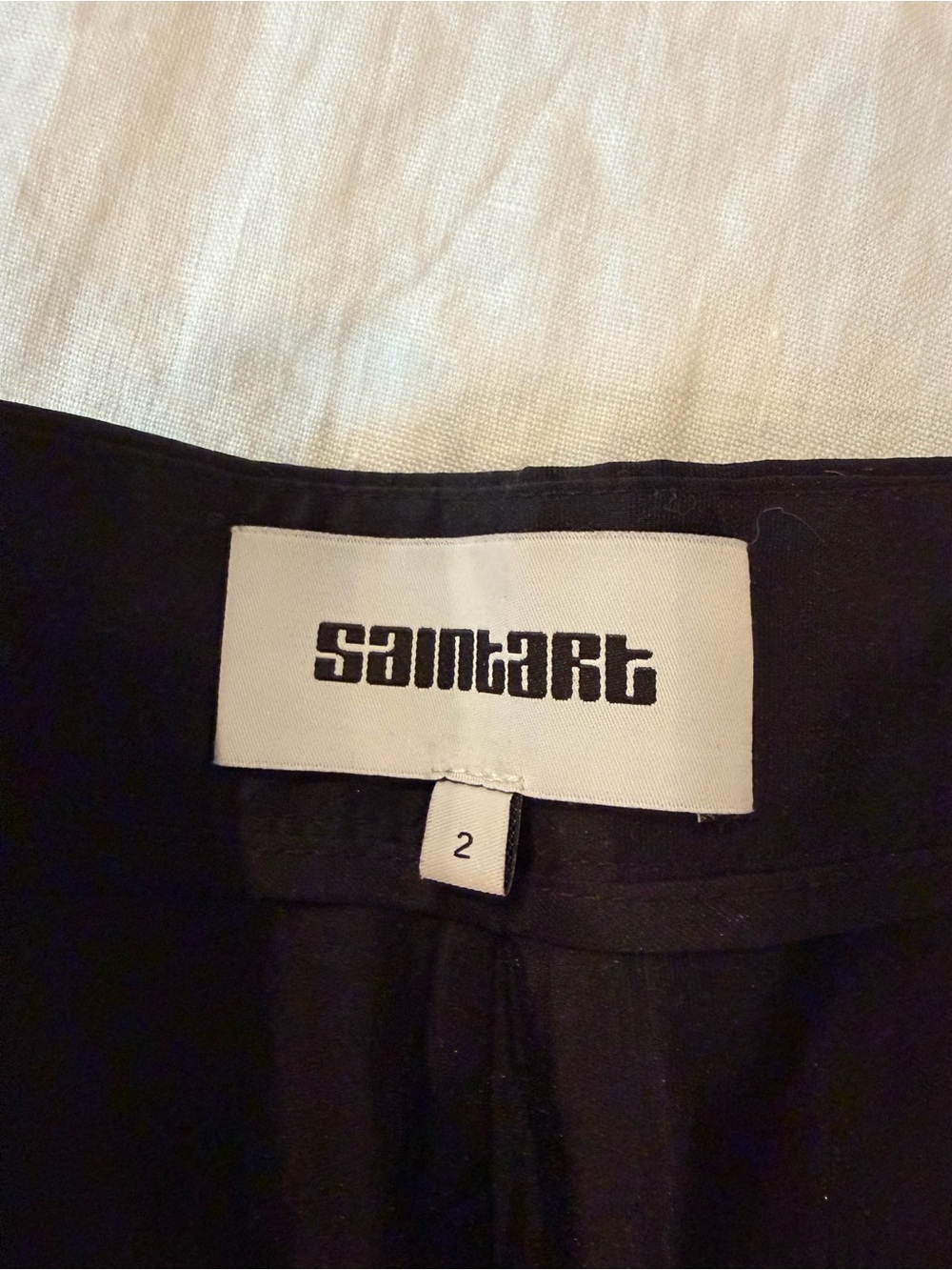 Saintart Women’s Black Trousers – Tailored Everyday Style